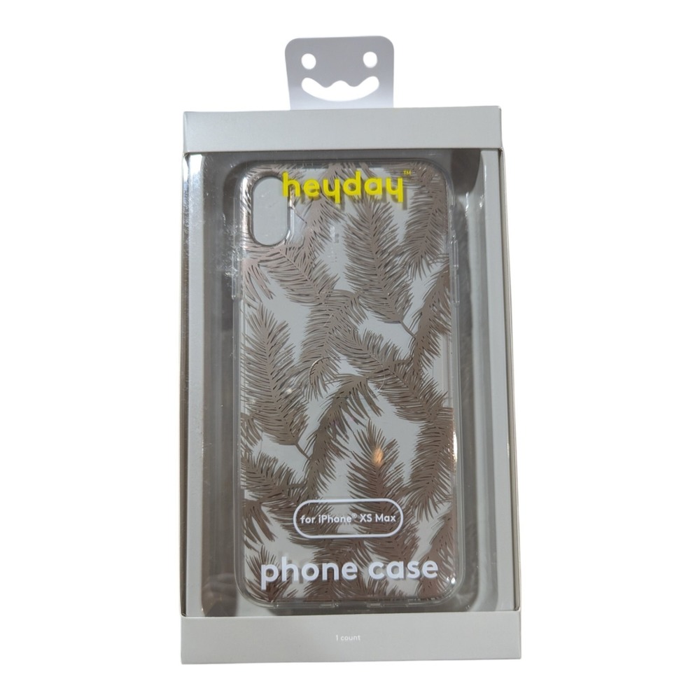 L2. heyday Phone Case For Apple iPhone XS Max - Rose Gold Feathers